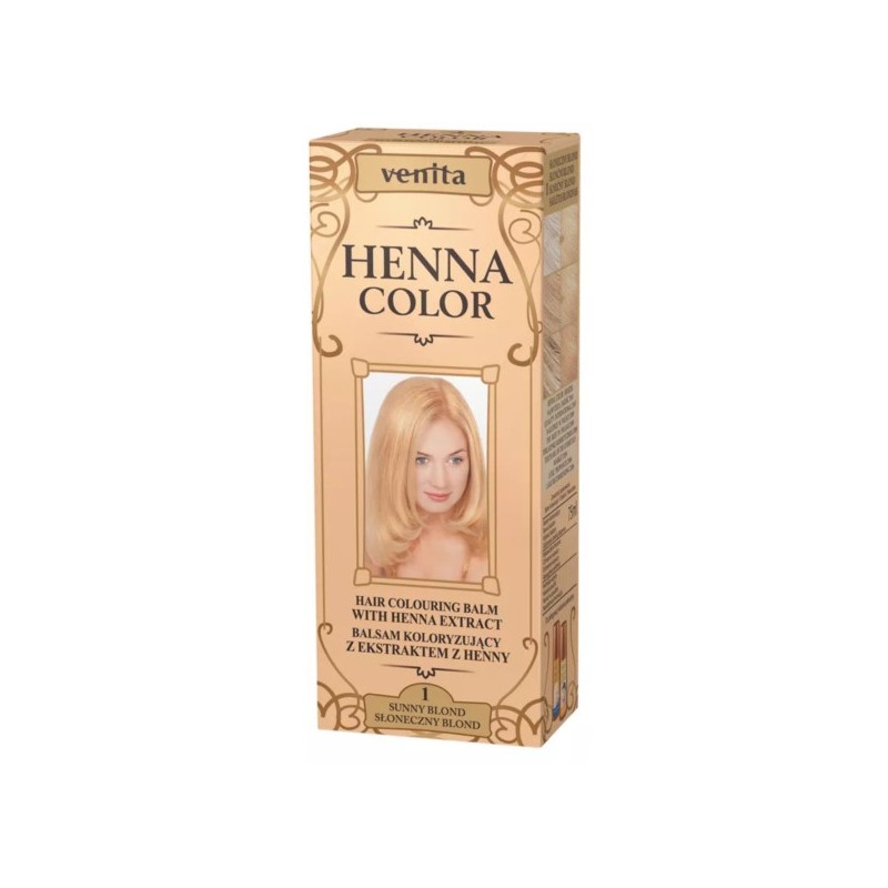Venita Henna Color Balsam Nr 1 Sunny Blond