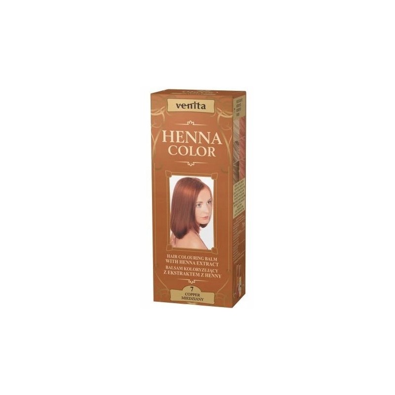 Venita Henna Color Balsam Nr 7 Miedziany 75 ml