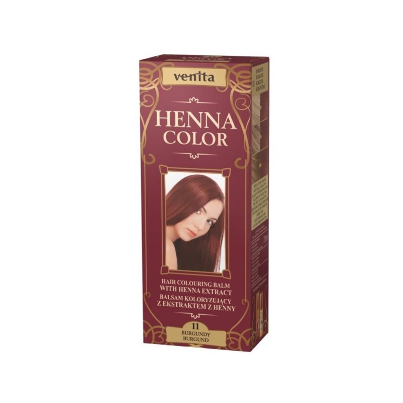 Venita Henna Color Balsam Nr 11 Burgund 75 ml