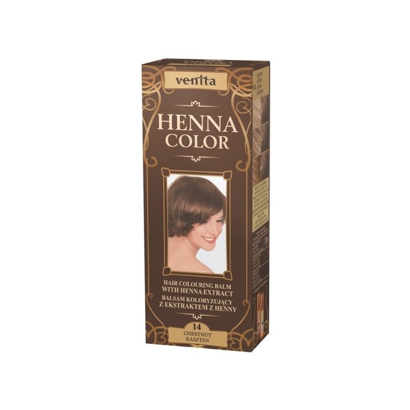 Venita Henna Color Balsam Nr 14 Chestnut 75 ml