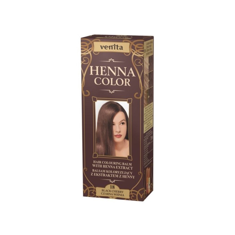 Venita Henna Color Balsam Nr 18 Black Cherry 75 ml