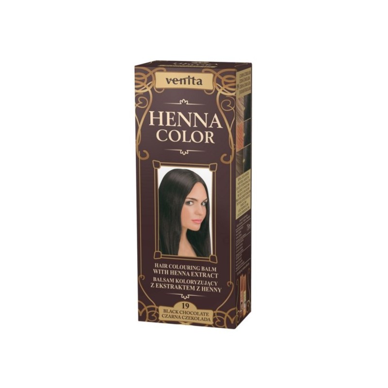 Venita Henna Color Balsam Nr 19 Black Chocolate