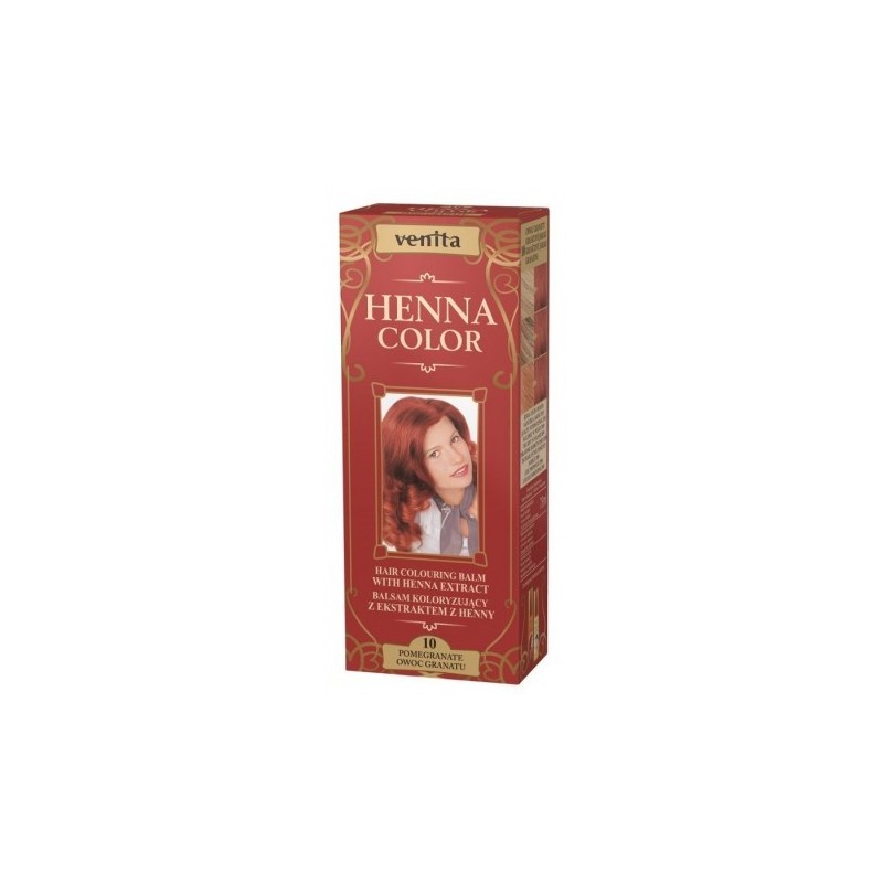 Venita Henna Color Balsam Nr 10 Owoc Granatu 75 ml