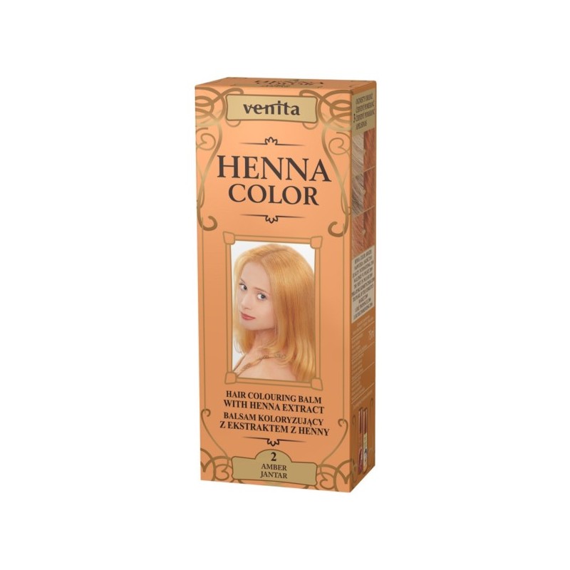 Venita Henna Color Balsam Nr 2 Jantar