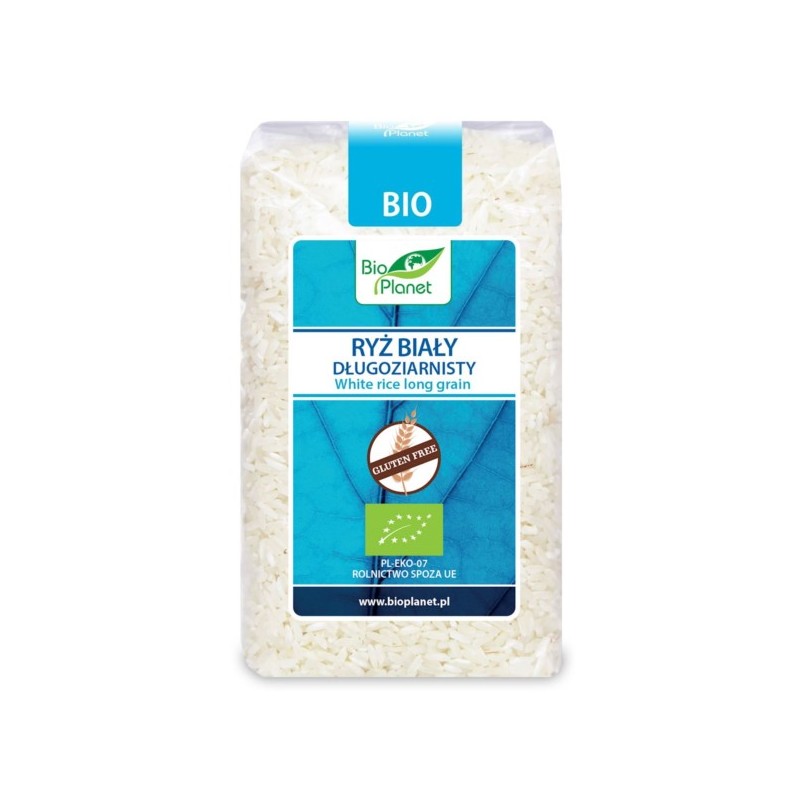 BIO PLANET Ryż biały długoziarnisty BIO 500g