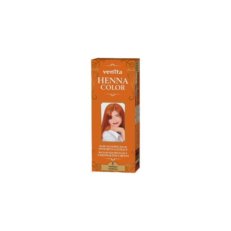 Venita Henna Color Balsam Nr 5 Papryka