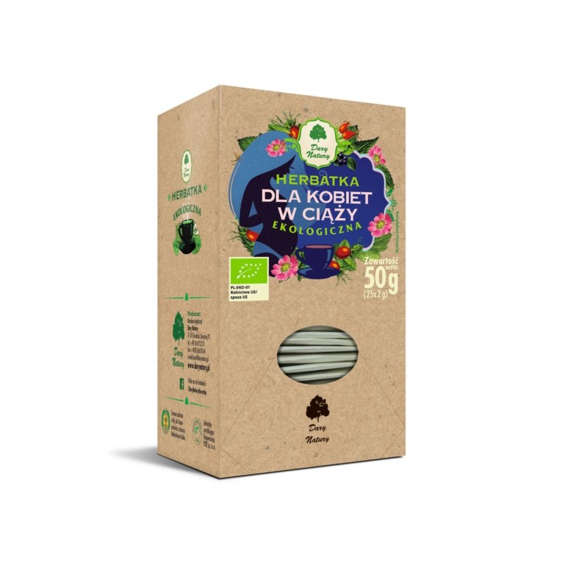 Dary Natury Herbata Dla kobiet w ciąży  Eko 25X2G