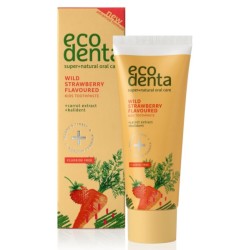 Ecodenta poziomkowa pasta dla dzieci 75Ml