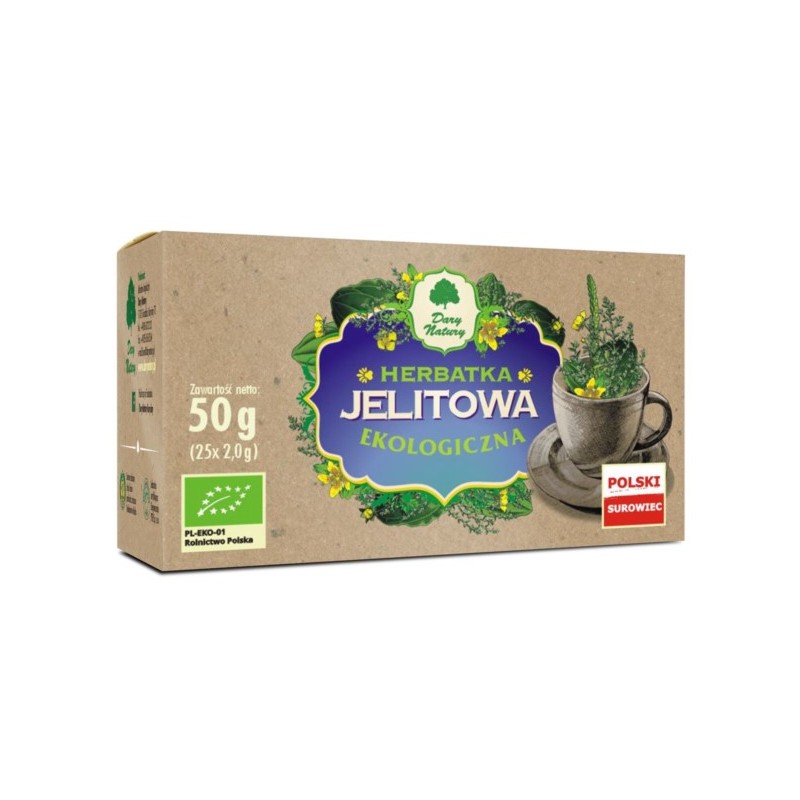 Dary natury Herbata Jelitowa eko 25x2g