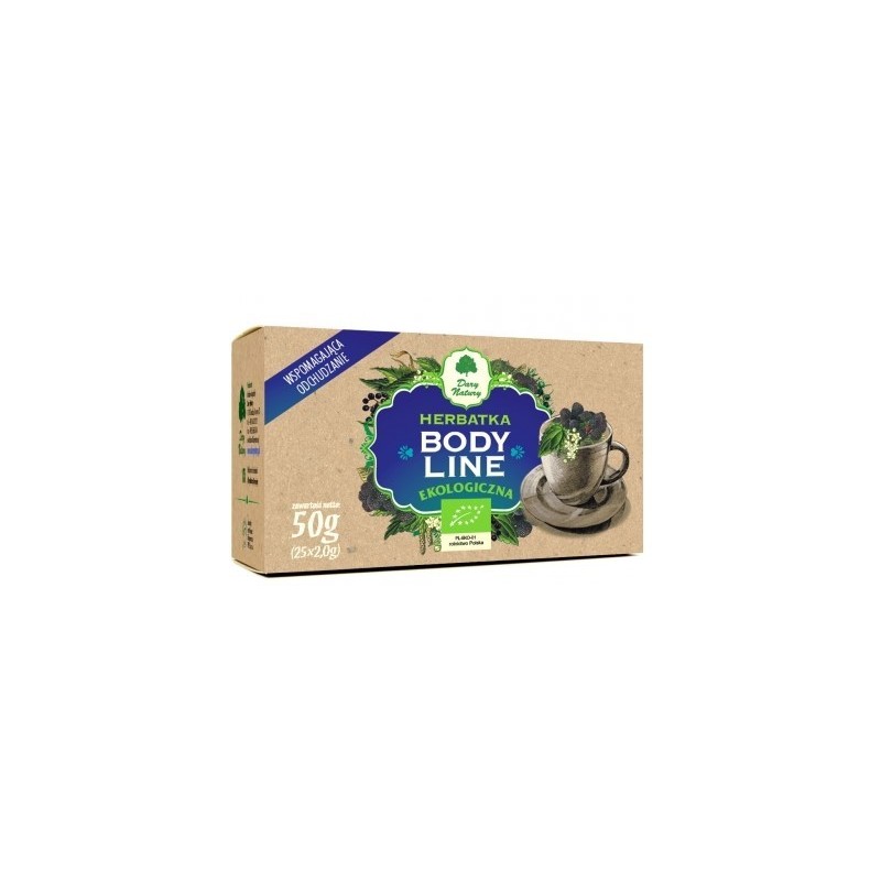 Dary Natury Herbata Body line  Eko 25X2G