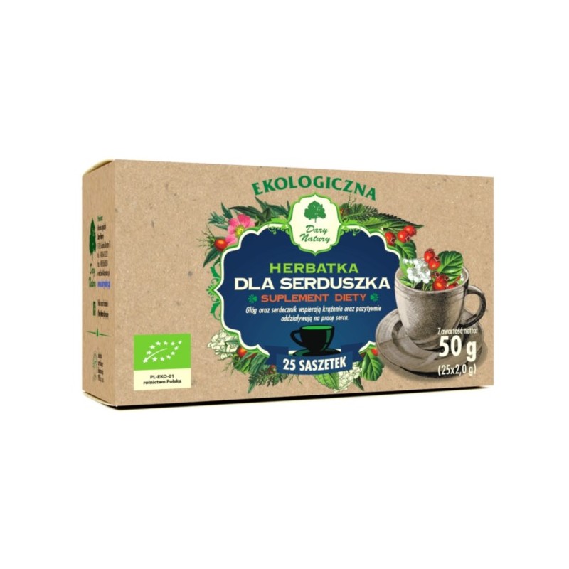 Dary Natury Herbata Dla Serduszka Eko 25X2G