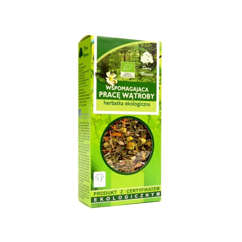 Dary Natury Herbata na Pracę Wątroby Eko 50