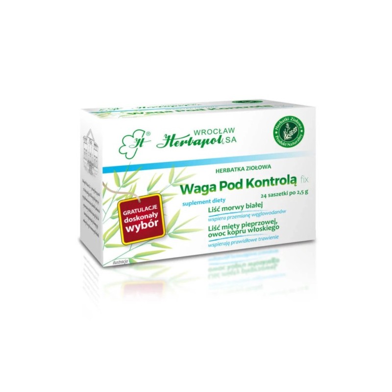 Herbapol Waga Pod Kontrolą 24 saszetki herbatka