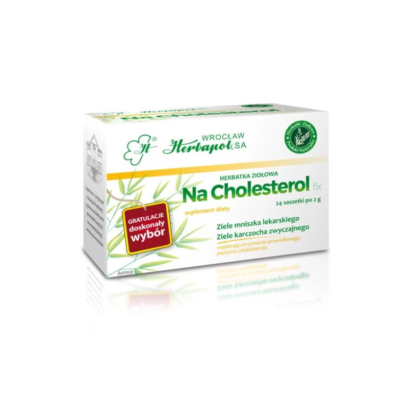 Herbapol Na Cholesterol 24 saszetki herbatka