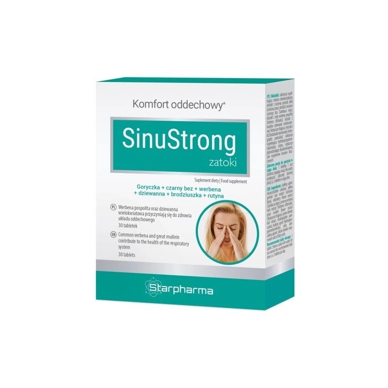 Starpharma SinuStrong Zatoki 30 tabletki
