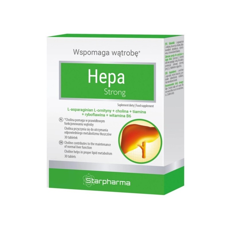 Starpharma HepaStrong  30 tabletki