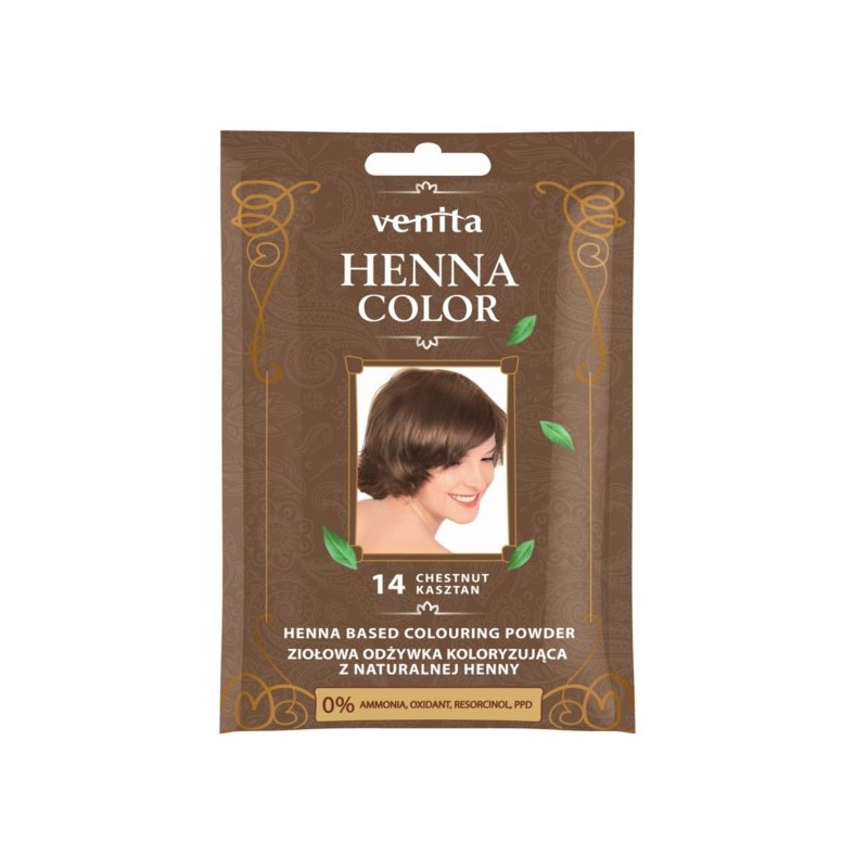 Venita Henna Color ZOK Nr 14 Kasztan