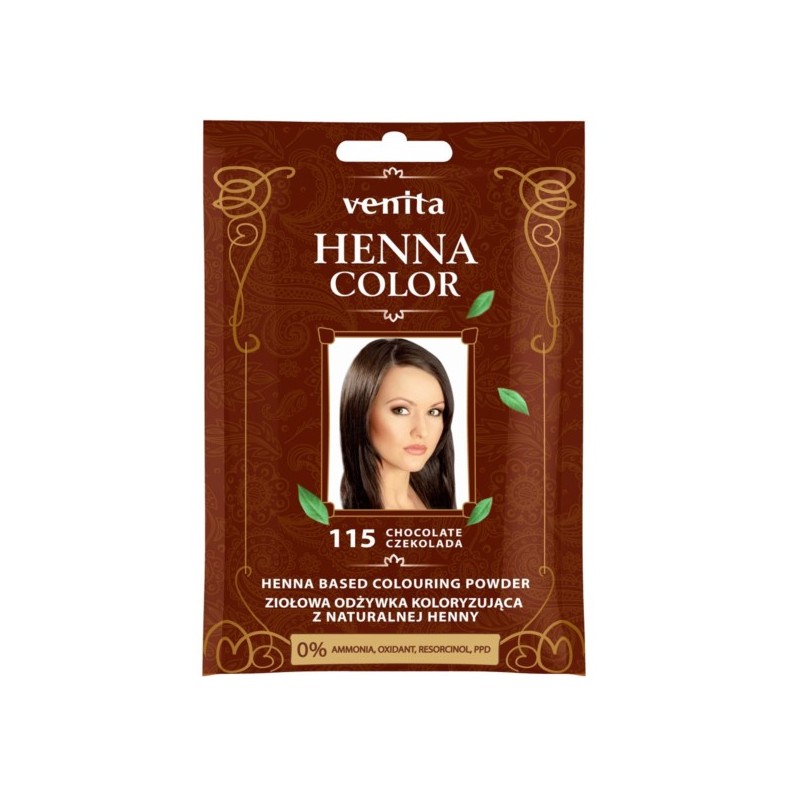 Venita Henna Color ZOK Nr 115 Czekolada
