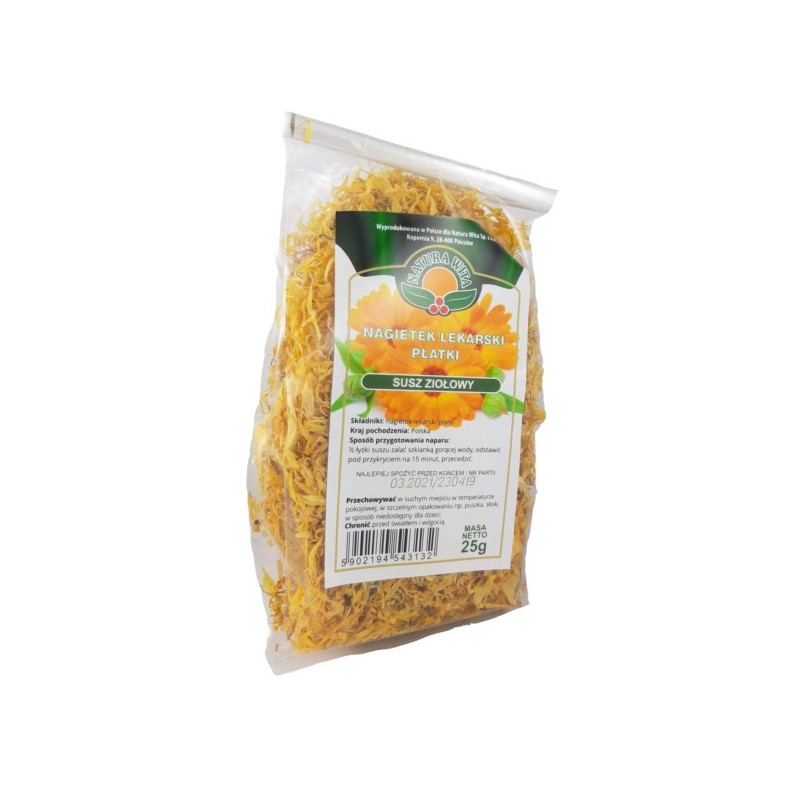 Natura Wita Nagietek Lekarski Płatki 25G