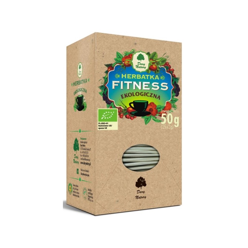 Dary Natury Herbata Fitness 25X2G Eko