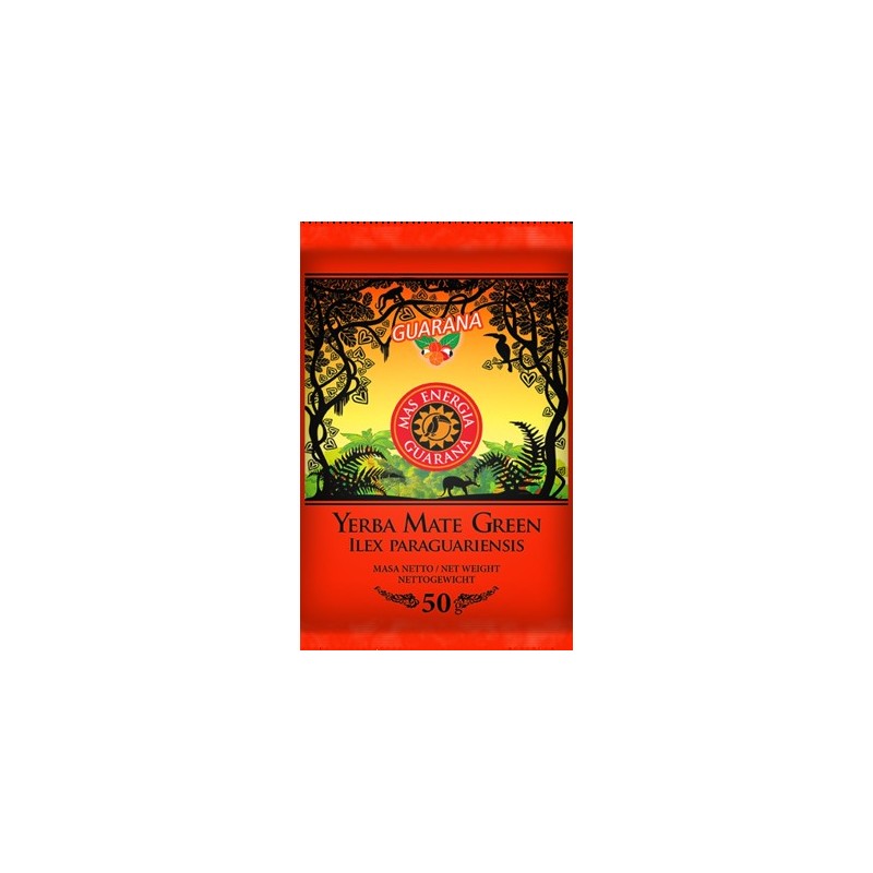 Oranżada Yerba Mate Green Mas Energia Guarana 50 g
