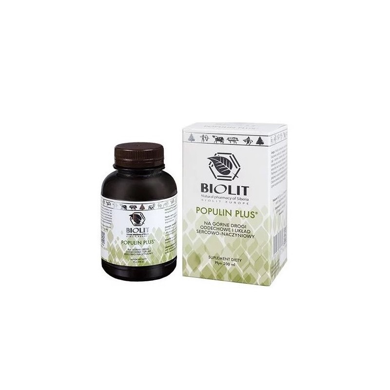 Biolit Populin Plus 200 ml płyn