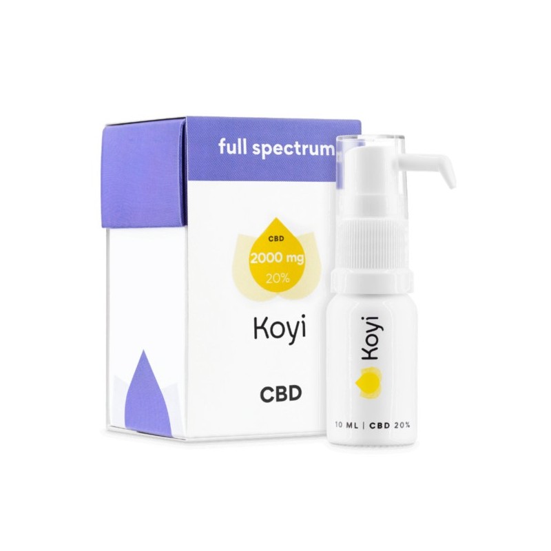 Koyi Olej konopny 20 % CBD 10 ml full spectrum