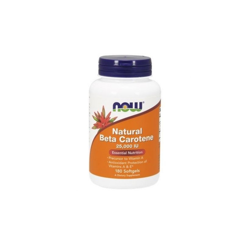Now Foods Beta Carotene Naturalny  180 K