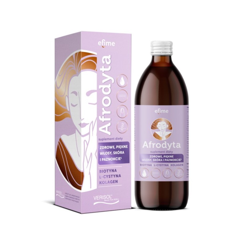 Afrodyta Efime Zdrowe, piękne włosy, skóra 500 ml