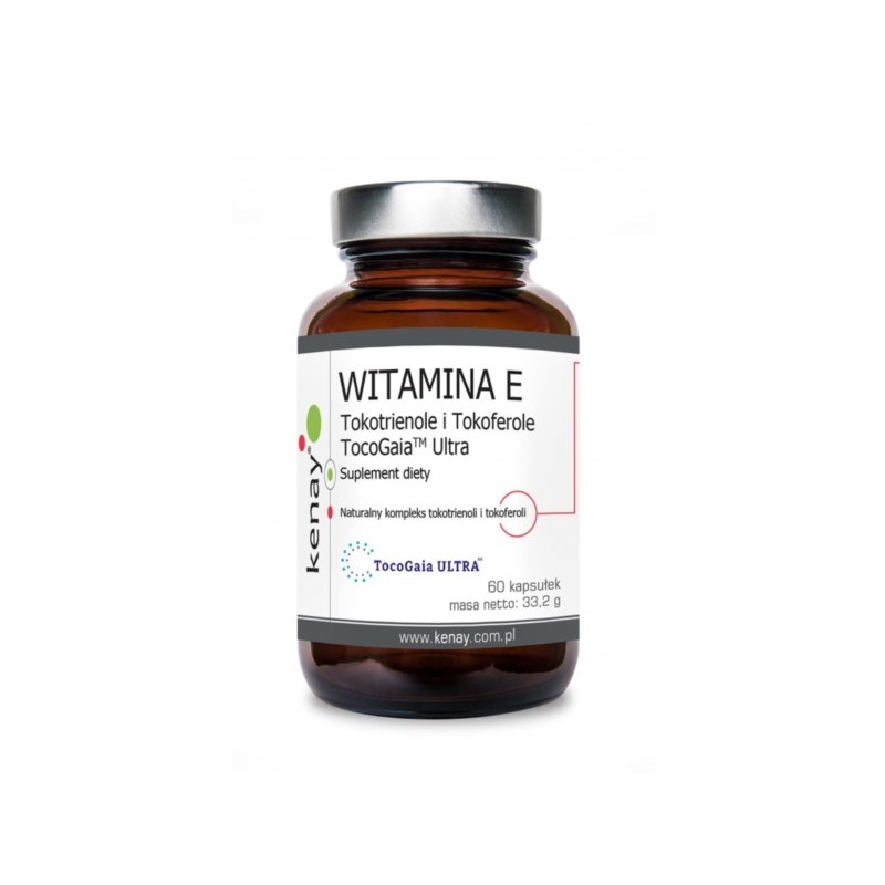 Kenay Witamina E Tokotrienole Tokoferole 60 k