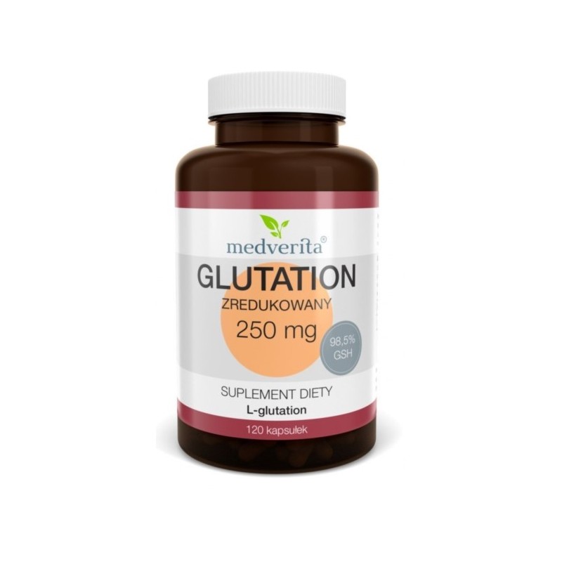 Medverita Glutation Zreukowany 250mg 120 kap