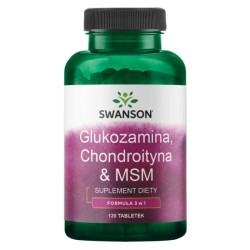 Swanson Glucosamina Chondro Msm 120 T
