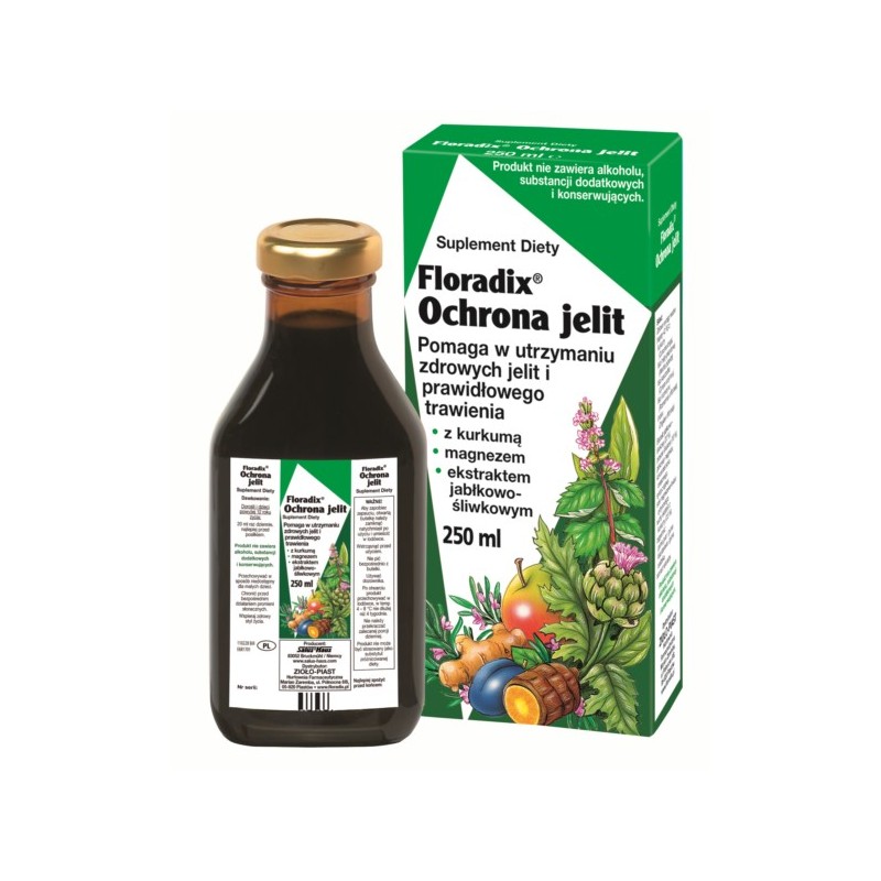 Zioło-Piast Floradix Ochrona Jelit 250 Ml Płyn