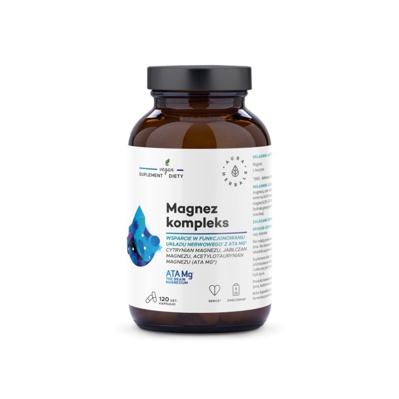 Aura Herbals Magnez Kompleks 120 kap