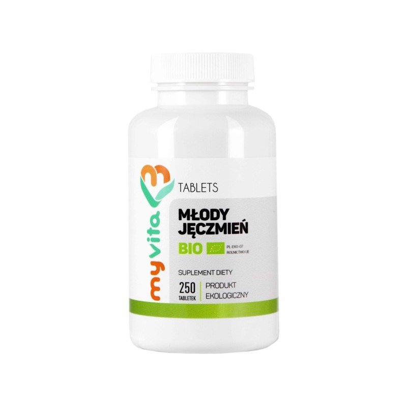Myvita Młody Jęczmień Bio 500 Mg 250 T