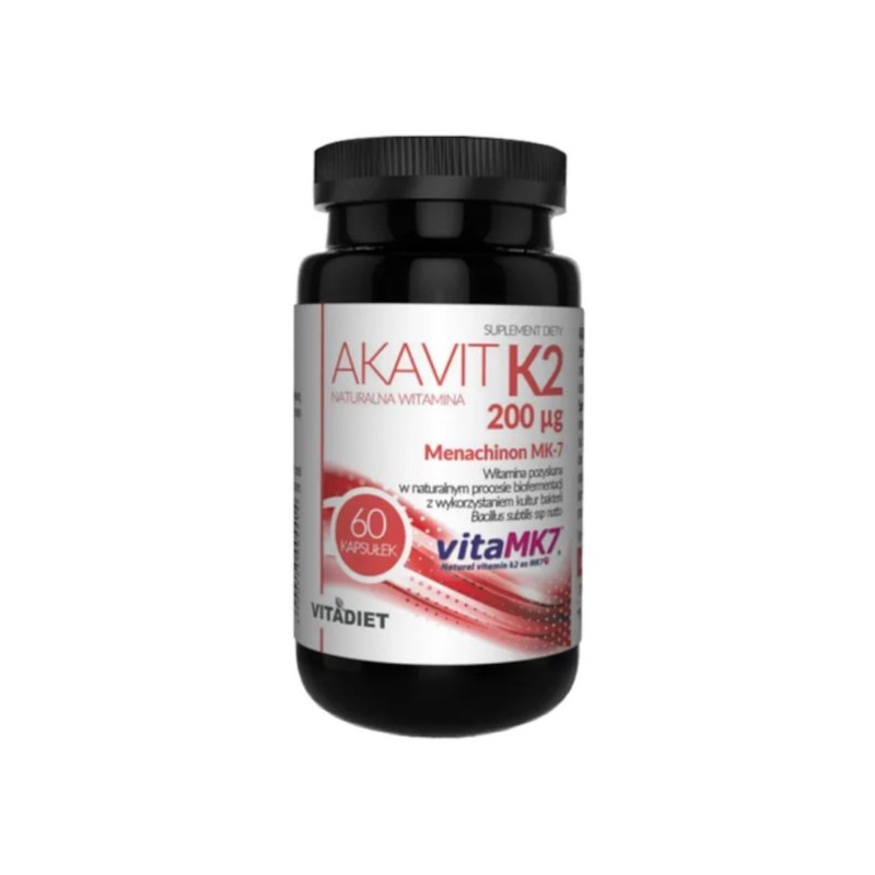 Vitadiet Akavit  Witamina K2 200 Iu 60 K