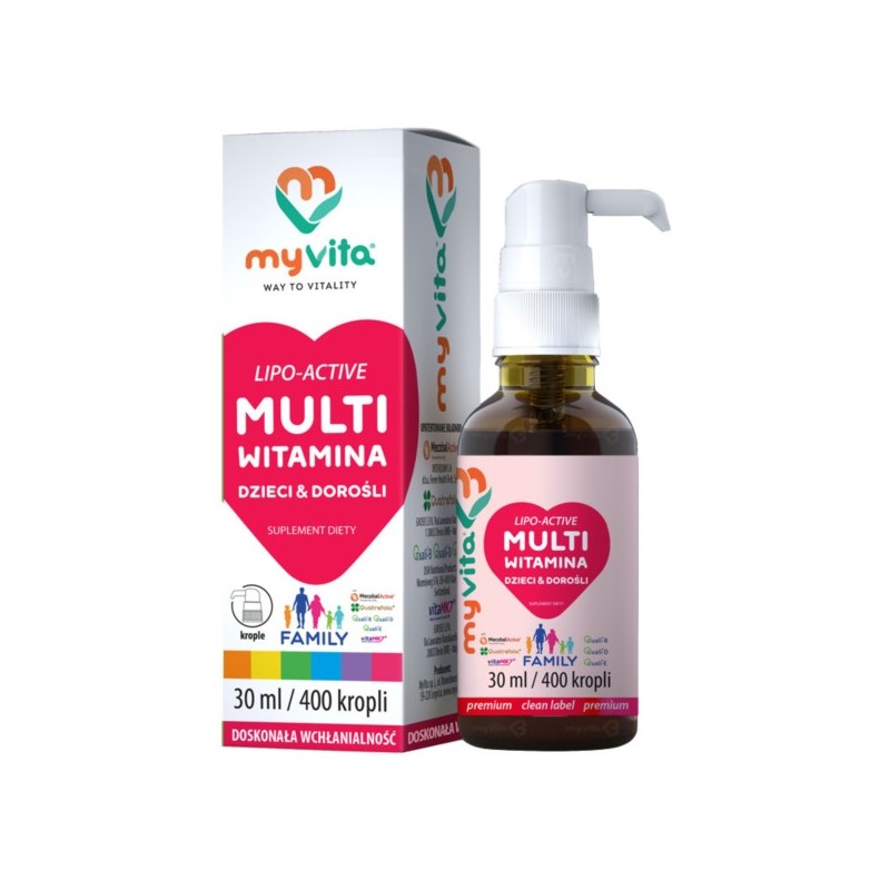 Myvita Multi Witamina Lipo-Activ 30 ml