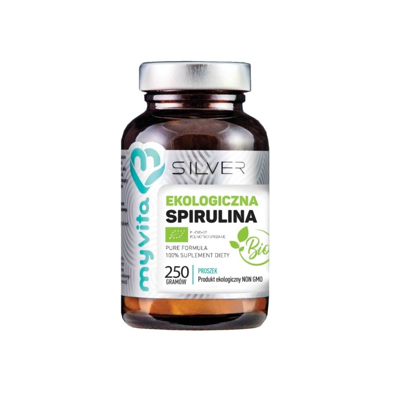Myvita Silver Spirulina 100% Bio 250 oczyszcznie
