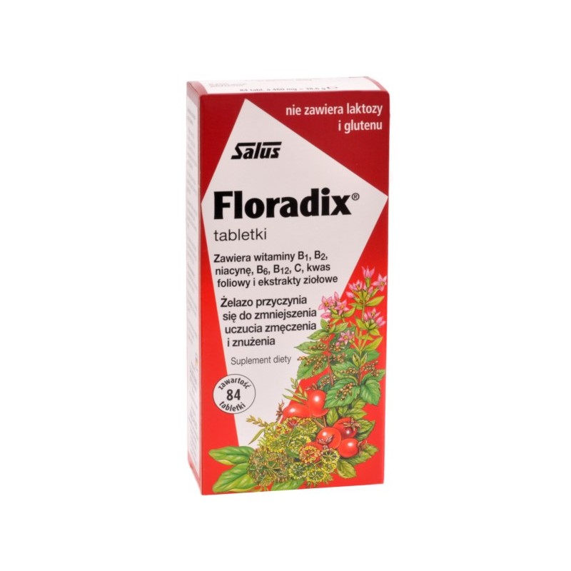 Zioło-Piast Floradix Tabletki 84 Szt