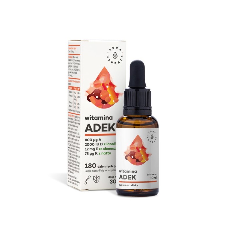 Aura Herbals Witamina ADEK 30 ml odporność