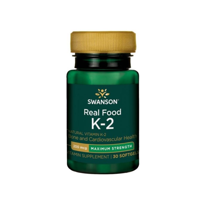 Swanson Witamina K2 Naturalna 200 Mcg 30 K