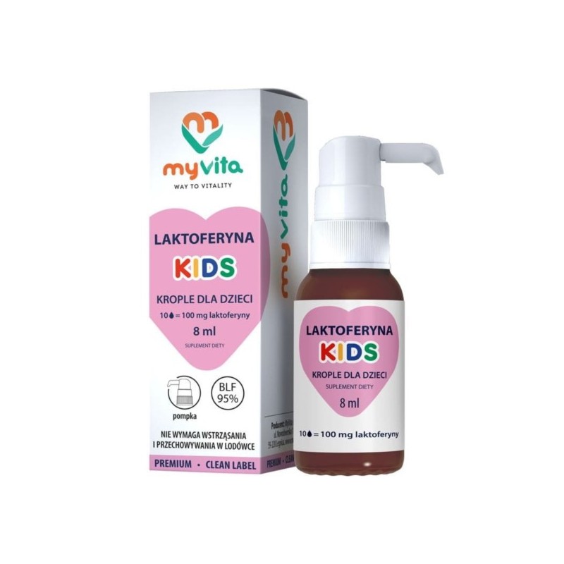 Myvita Laktoferyna Kids krople 8 ml