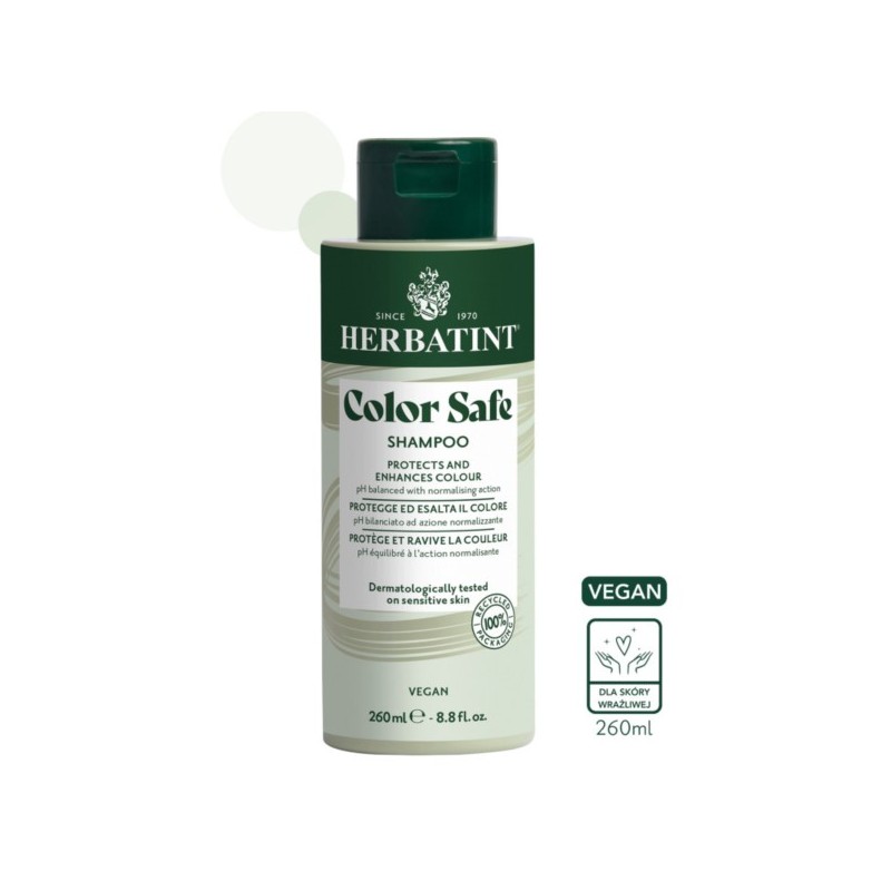 Herbatint Szampon Ochrona Koloru Color Safe 260 ml