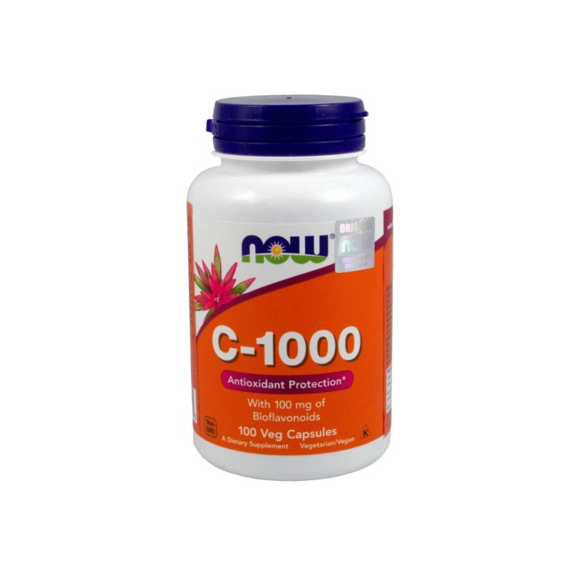 Now Foods Witamina C 1000 rutyna 100kapsułek