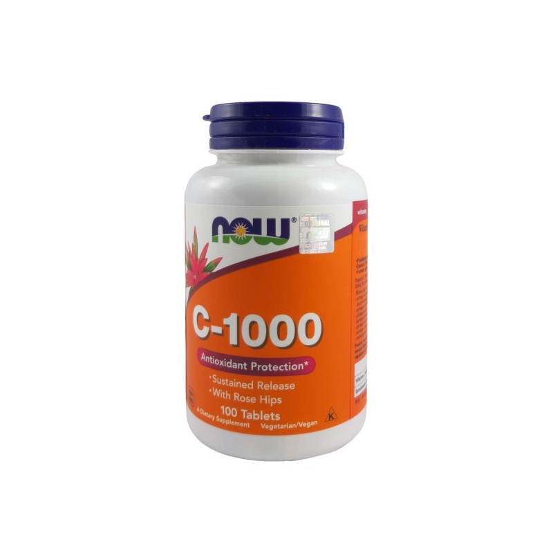 Now Foods Witamina C 1000 100 T przedl.uwalnianie