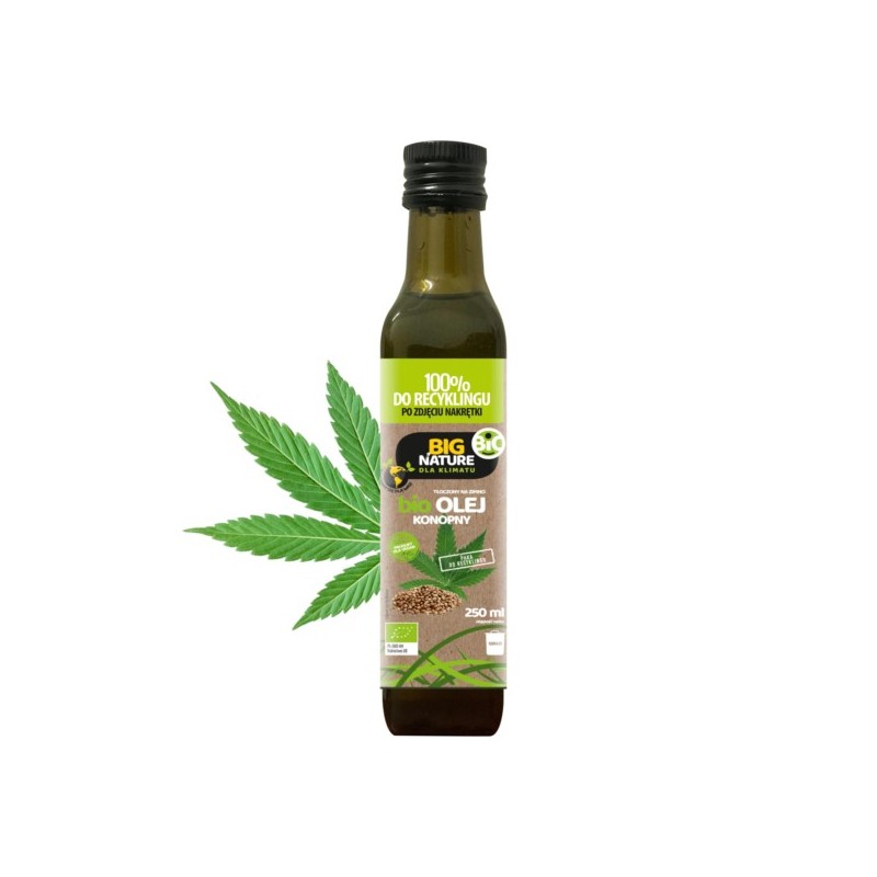 Big Nature Olej Konpony Bio 250 ml 100%