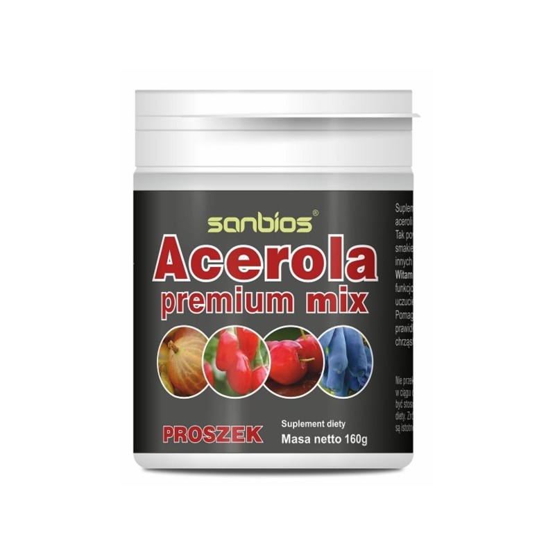 Sanbios Acerola Premium Mix 160 g proszek