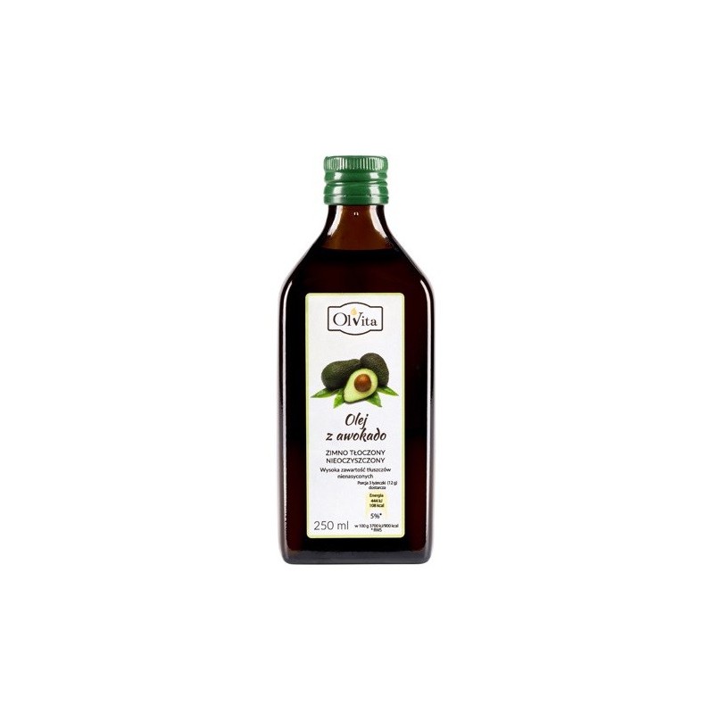 Olvita Olej Z Awokado Zimnotłoczony 250 Ml