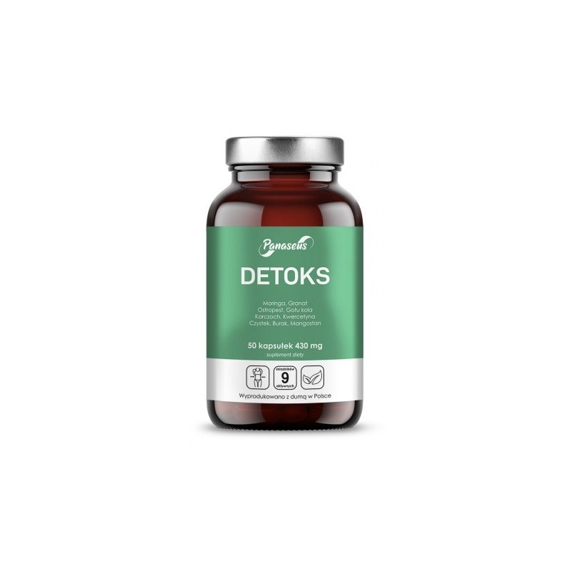 Panaseus Detoks 50 kapsułek