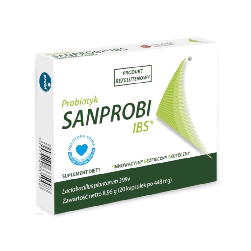 Sanprobi IBS probiotyki 20 kapsułek